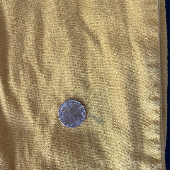 Rag & Bone mustard-colored cropped skinny jeans - Picture 13 of 14